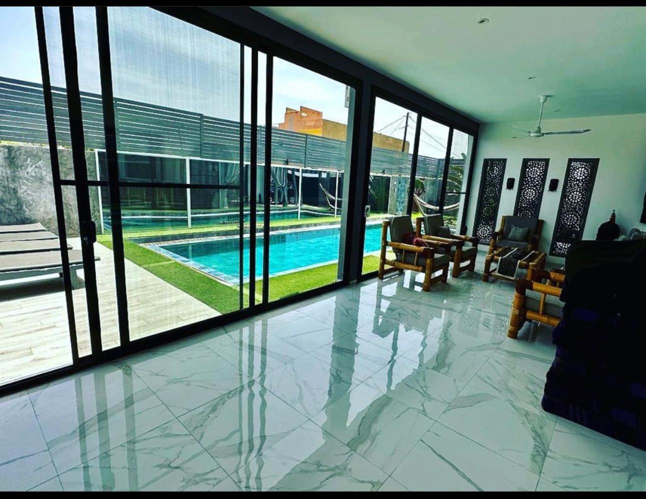 Chezbabo Wellness Hotel Ngaparou Dış mekan fotoğraf